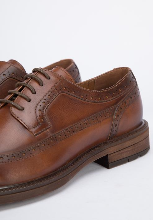 Panské boty, hnědá, 95-M-702-3-42, Obrázek 8