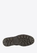 Pánské kožené boty se světlou podrážkou, hnědá, 97-M-501-1-43, Obrázek 6