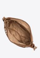 Dámská dvoubarevná kabelka s přední kapsou, hnědo-černá, 97-4Y-630-9, Obrázek 3