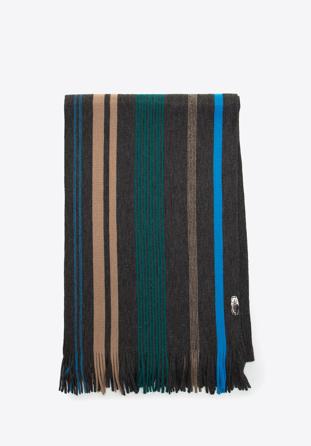 Pánský šátek, hnědo-modrá, 97-7M-X09-X3, Obrázek 1