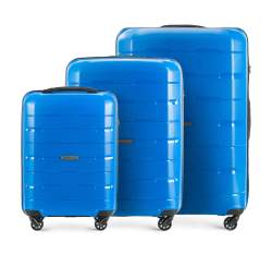 Bőröndszettek, kék, 56-3T-72S-95, Fénykép 1