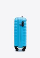ABS bordázott kabin bőrönd, kék, 56-3A-311-35, Fénykép 2