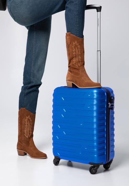 ABS Kabinbőrönd, kék, 56-3A-391-85, Fénykép 18