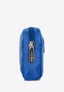 Kisméretű női neszeszer táska, kék, 95-3-101-X11, Fénykép 2