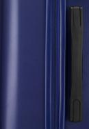 Nagy bőrönd polikarbonát anyagból, kék, 56-3P-113-86, Fénykép 11
