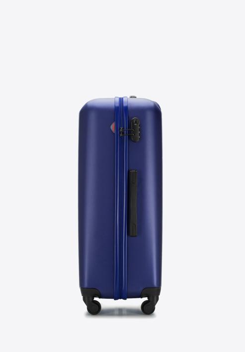 Nagy bőrönd polikarbonát anyagból, kék, 56-3P-113-86, Fénykép 2