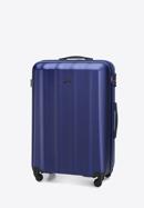 Nagy bőrönd polikarbonát anyagból, kék, 56-3P-113-86, Fénykép 4