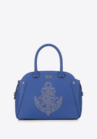 Női táska, kék, 87-4Y-766-N, Fénykép 1
