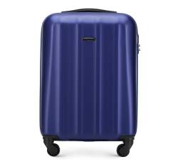Polikarbonát kis kabin bőrönd, kék, 56-3P-111-90, Fénykép 1