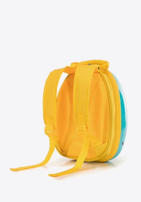 Gyerek hátizsák ABS műanyagból, kék sárga, 56-3K-005-PP, Fénykép 2