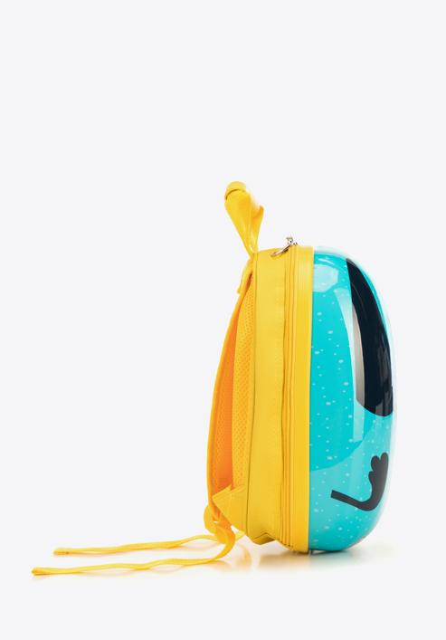 Gyerek hátizsák ABS műanyagból, kék sárga, 56-3K-005-DD, Fénykép 3