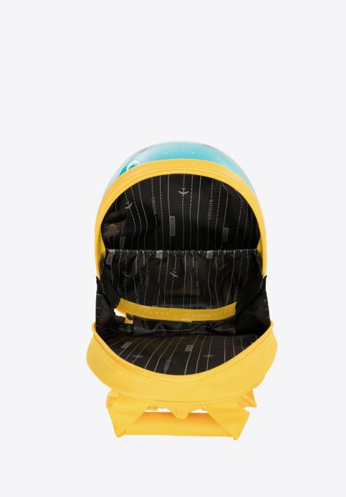 Gyerek hátizsák ABS műanyagból, kék sárga, 56-3K-005-OO, Fénykép 4