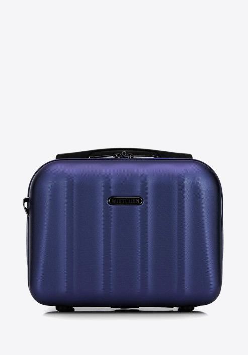 Utazó kozmetikai táska polikarbonátból, kék, 56-3P-114-96, Fénykép 1