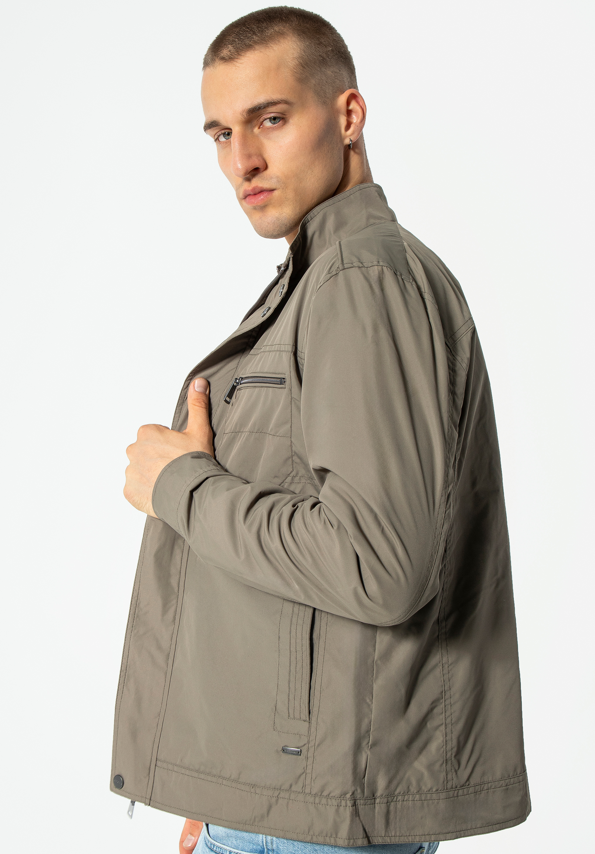 HERRENJACKE, khaki, 92-9N-450-Z-L, Bild 1