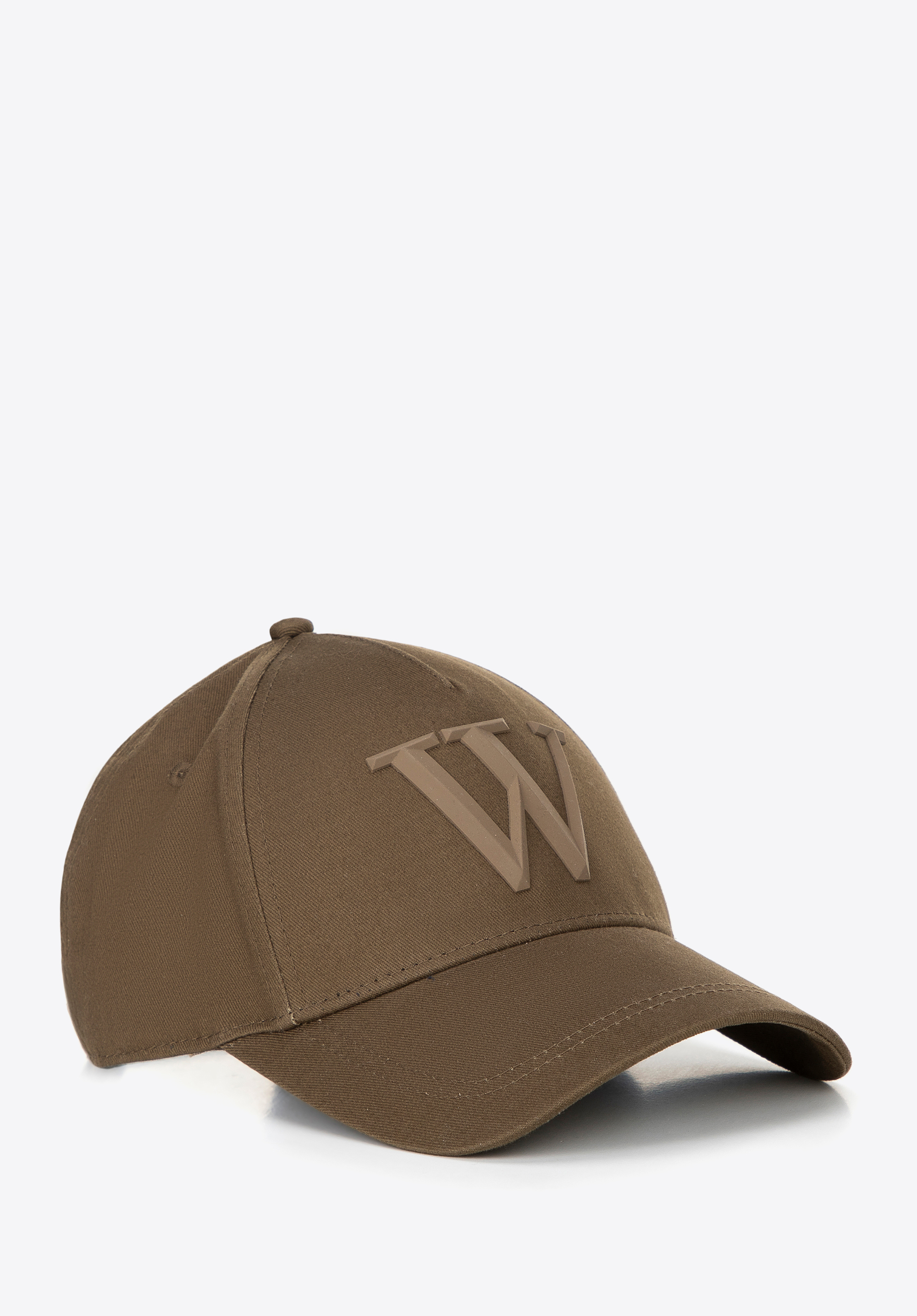 Unisex-Baseballkappe aus Baumwolle, khaki, 100-HF-006-Z, Bild 1