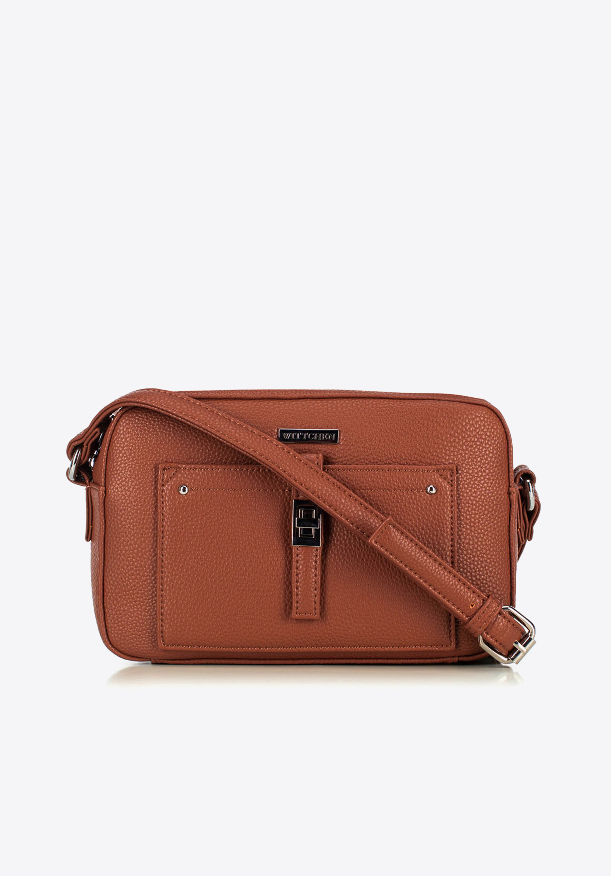 Damen-Umhängetasche mit Vordertasche