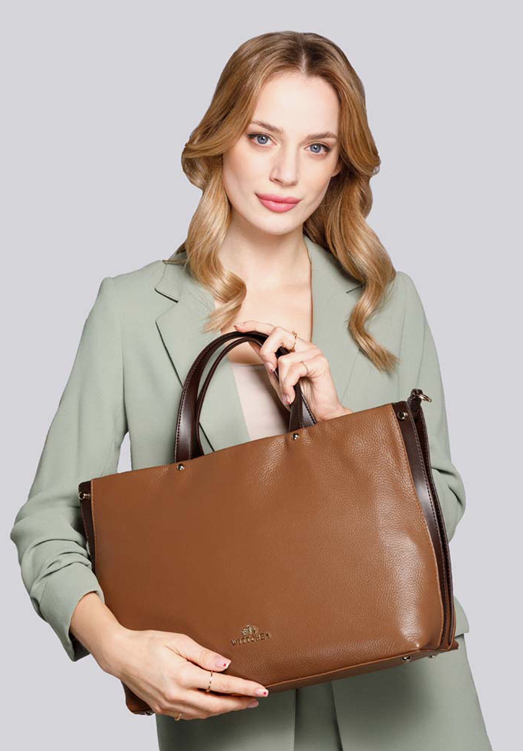 SHOPPER-TASCHE MIT LAPTOPFACH