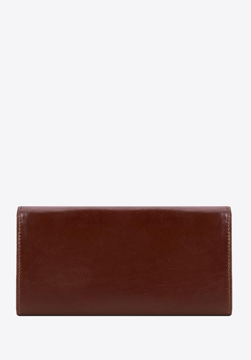 Klasszikus női bőr pénztárca, konyak, 14-1-052-L5, Fénykép 3