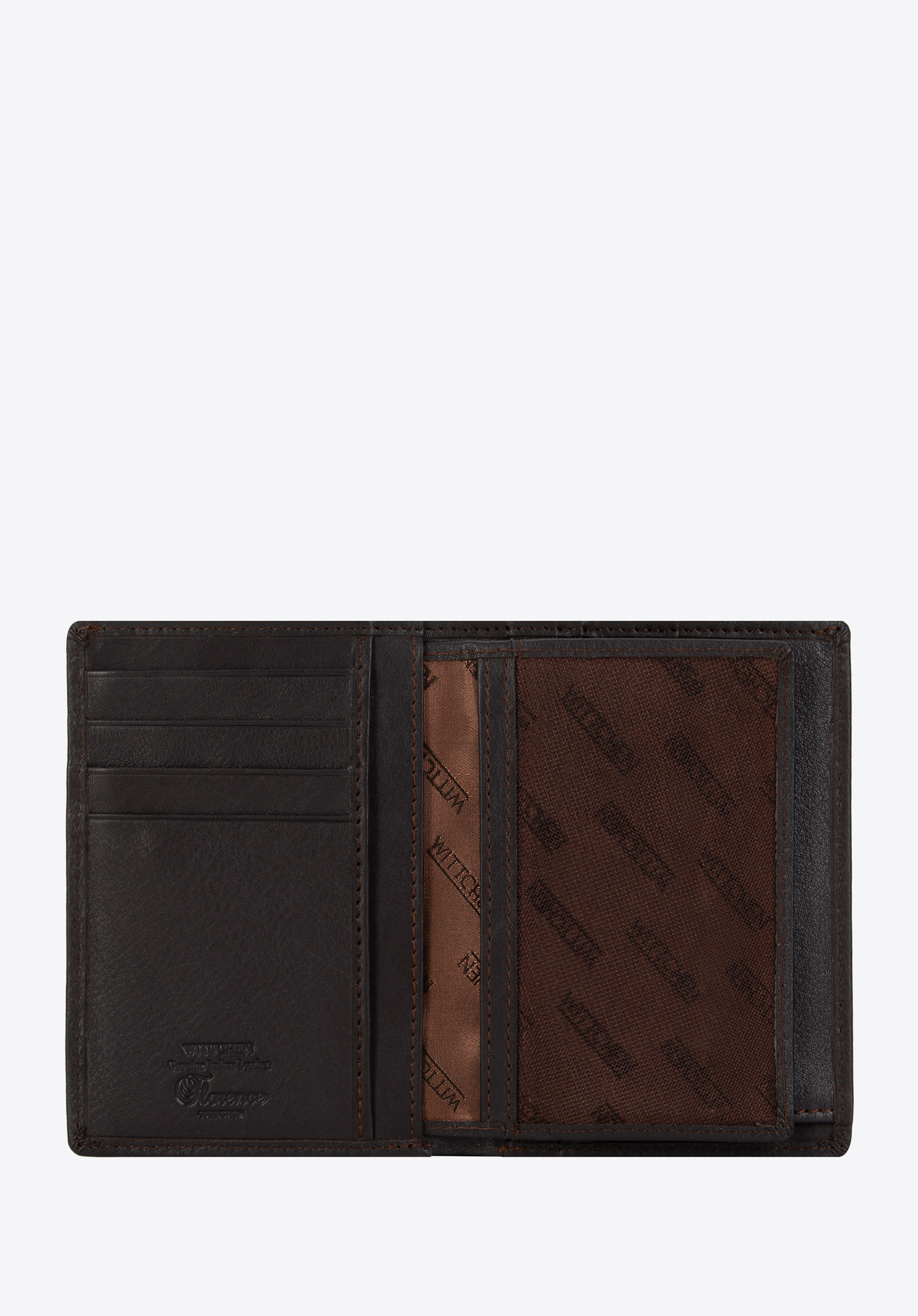 Чоловічий шкіряний гаманець, коричневий, 14-1-020-44L, Фото 1