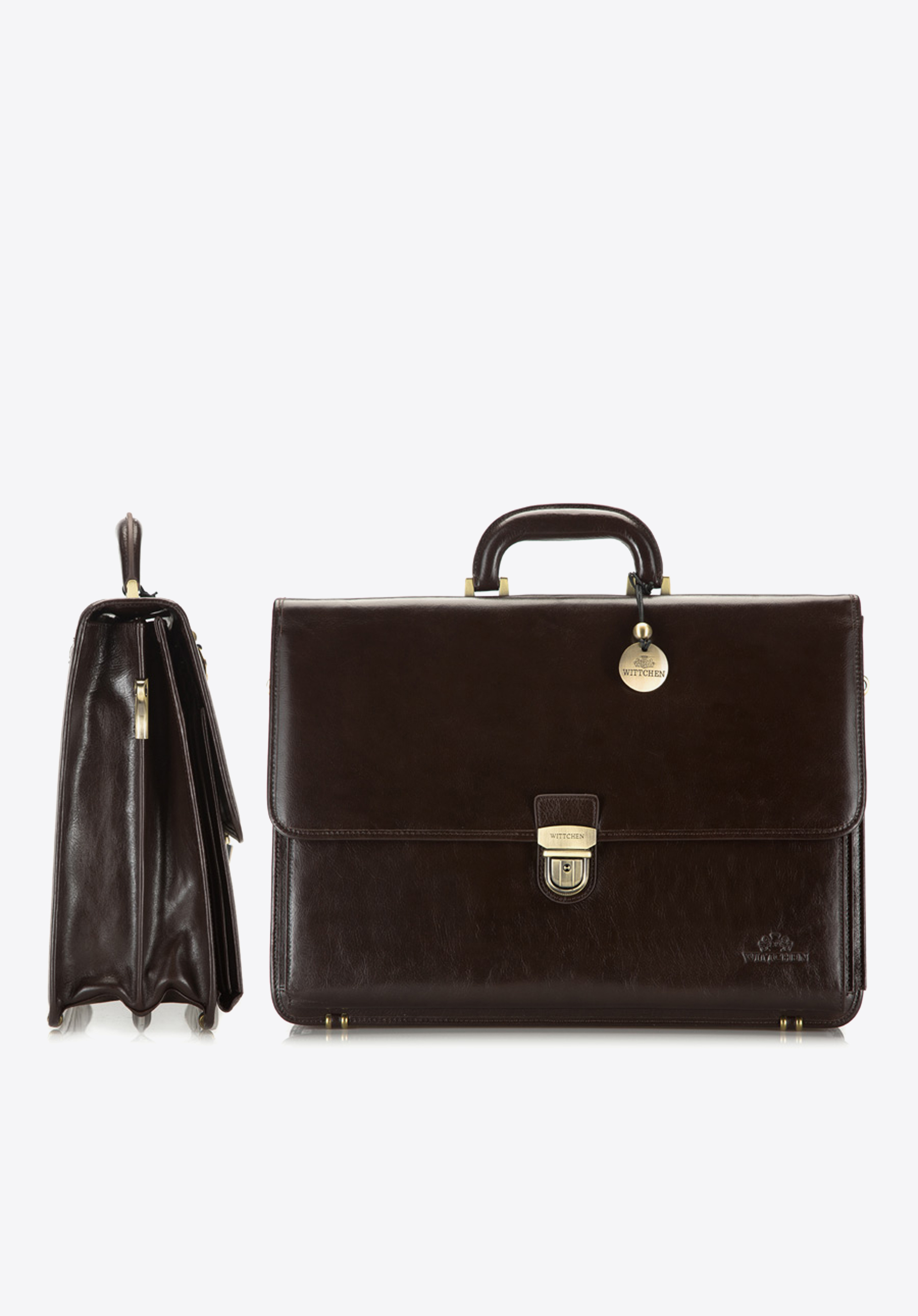 Портфель, коричневий, 21-3-025-4, Фото 1