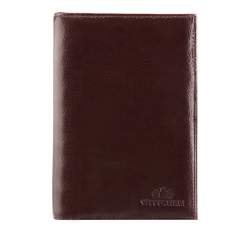 Классический кожаный мужской кошелек, коричневый, 21-1-033-4, Фотография 1