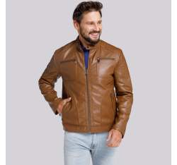 Мужская куртка с вшитыми карманами, коричневый, 94-9P-153-5-XL, Фотография 1