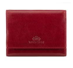 Женский кожаный кошелек среднего размера, красный, 21-1-070-30, Фотография 1