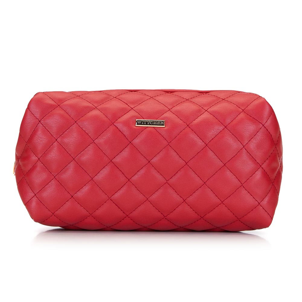 Женская стеганая косметичка