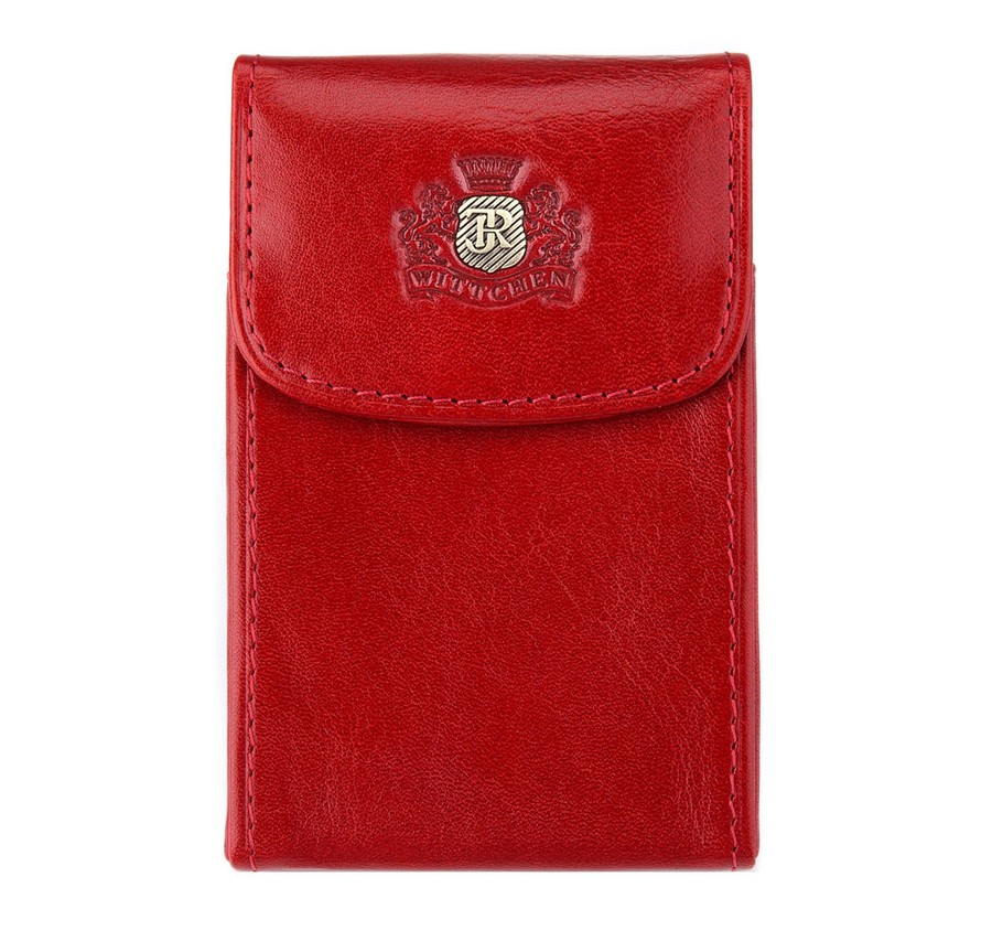 Визитница кожаная вертикальная