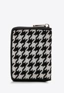 Női mintás mini pénztárca, krém-fekete, 97-1E-503-X3, Fénykép 3