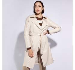 Dámská bunda, krémová, 95-9P-103-0-XL, Obrázek 1