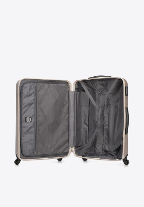 Velký kufr, krémová, 56-3P-113-86, Obrázek 5