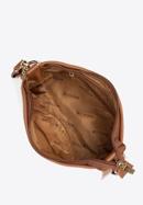 Malá kabelka s ekologickou kožešinou, krémově hnědá, 97-4Y-502-00, Obrázek 3