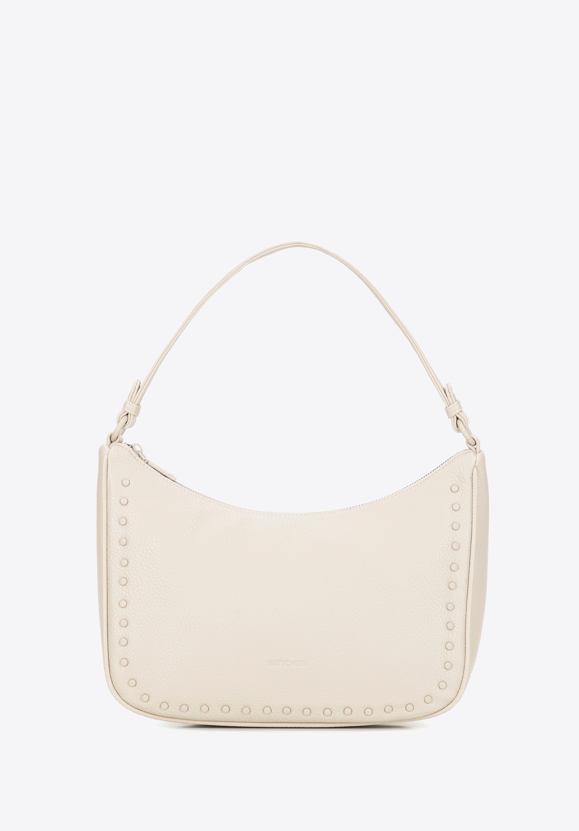 Жіноча сумка через плече зі штучної шкіри, кремовий, 101-4Y-702-0, Фото 1