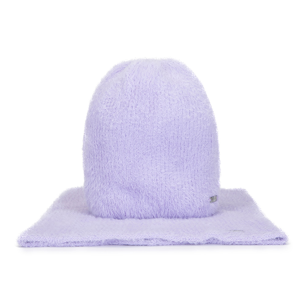 Женский зимний комплект из нейлона пастельный