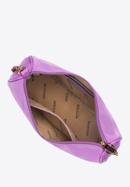 Baguette-Tasche aus Nylon für Damen an Kette, lila, 95-4Y-761-6, Bild 3