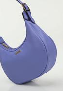 Baguette-Tasche mit geometrischen Schnallen, lila, 95-4Y-763-N, Bild 4