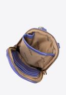 Mini táska ökobőrből láncos, lila, 95-2Y-059-V, Fénykép 3