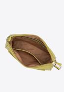 Dámská kabelka z ekologické kůže s otevřenou kapsou a pouzdrem, limetka, 98-4Y-512-9, Obrázek 5