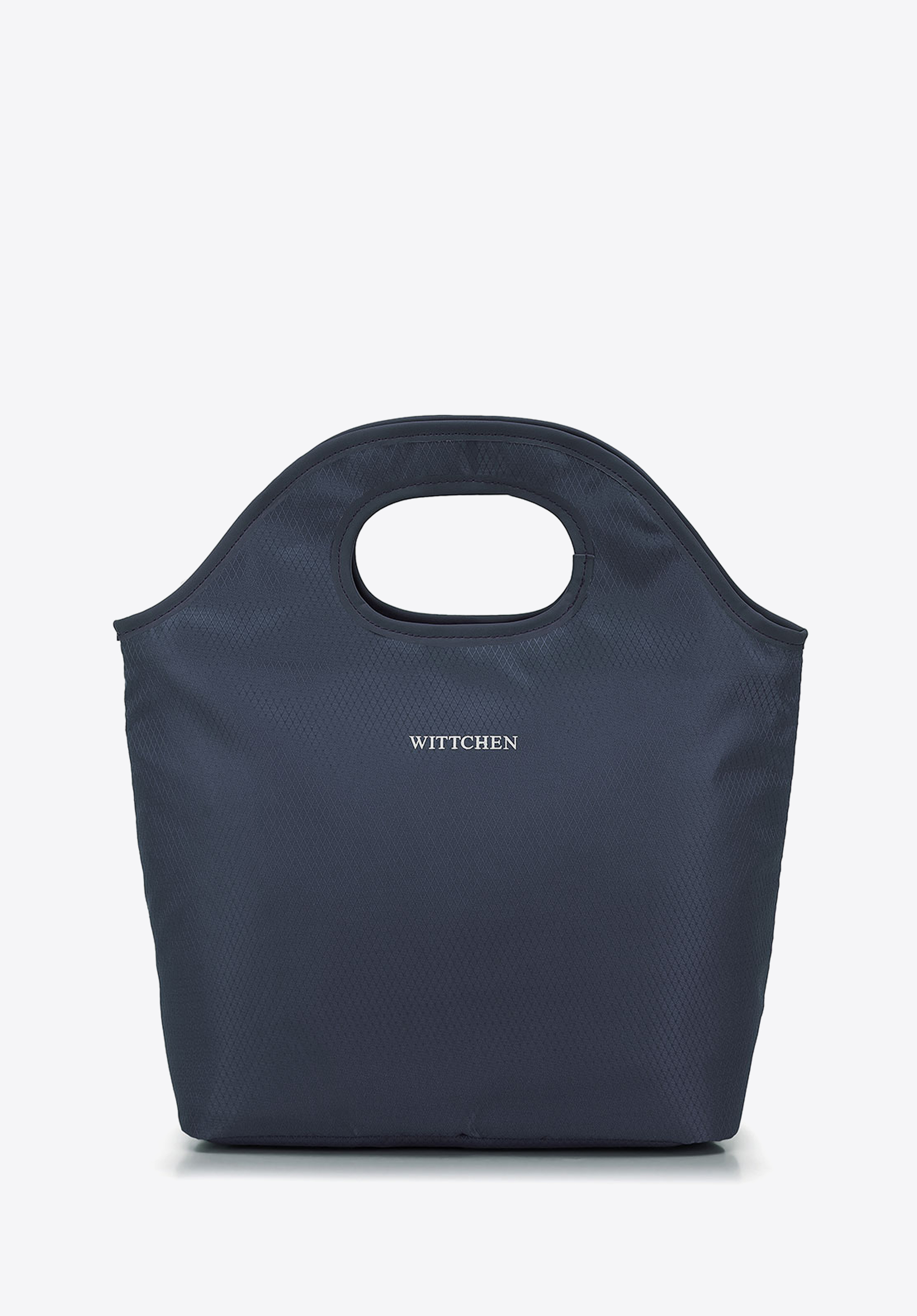 LUNCHBOXTASCHE, dunkelblau-weiß, 56-3-019-90, Bild 1