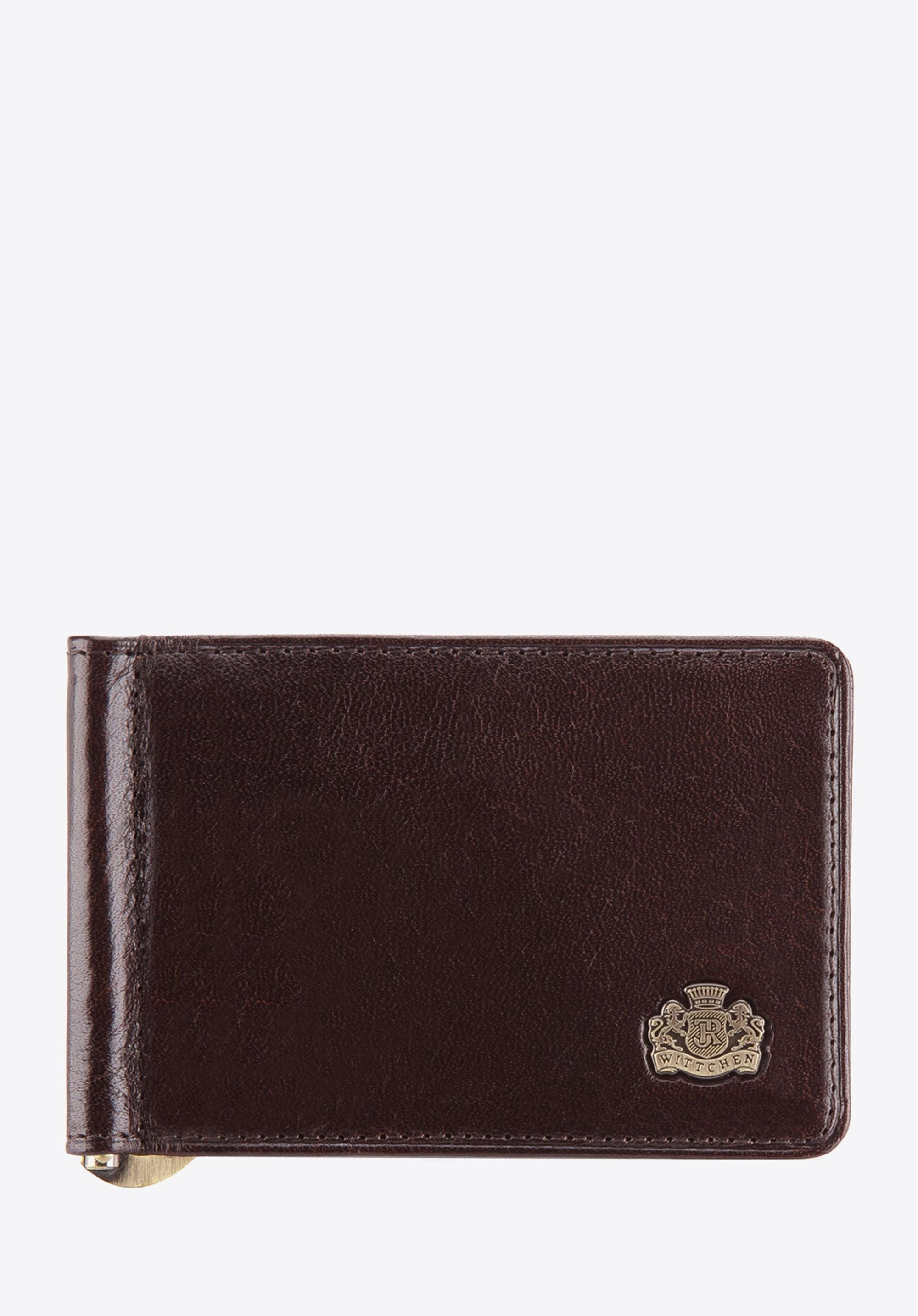 Bancnota din piele cu stema, maro, 10-2-269-4, Fotografie 1