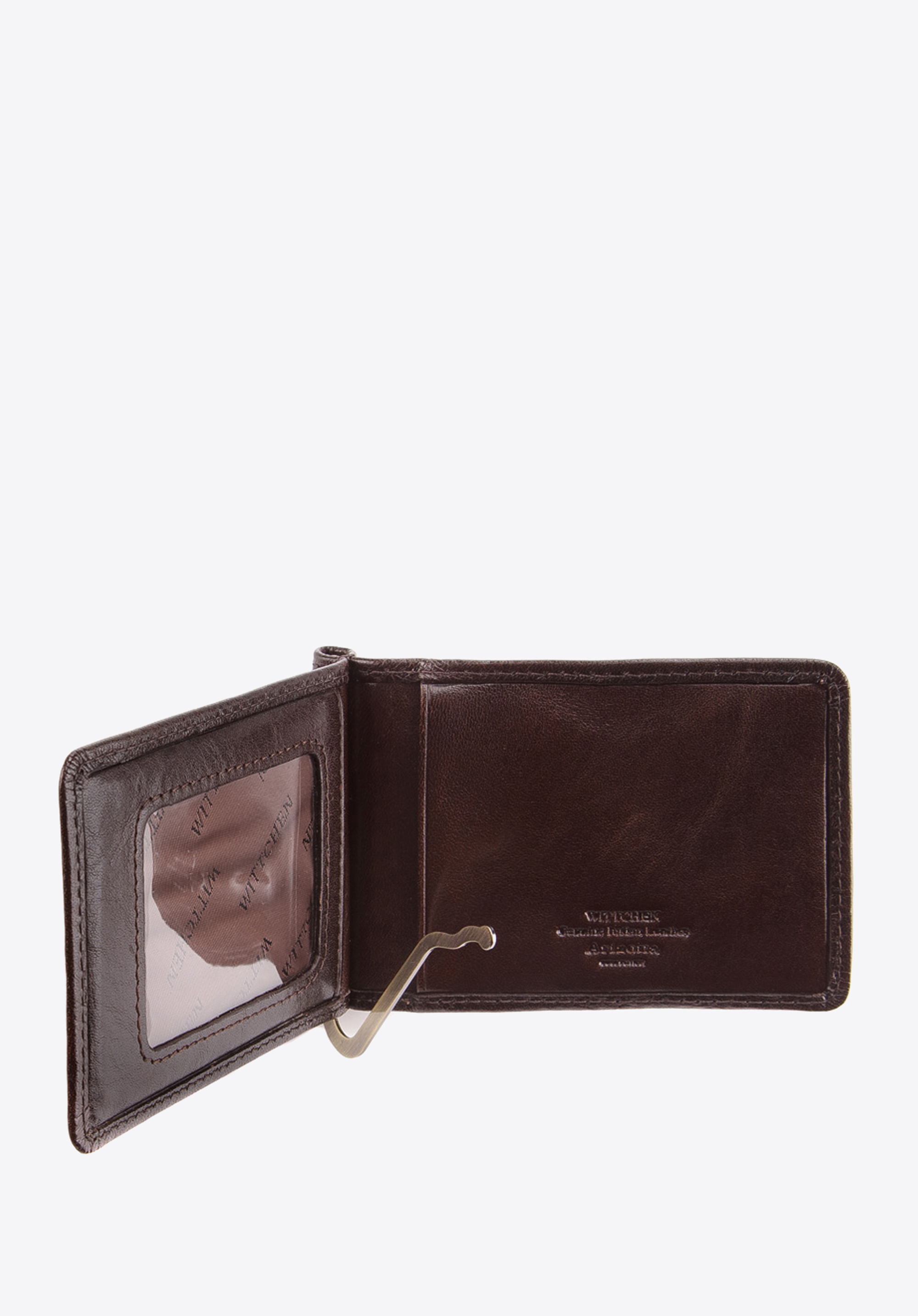 Bancnota din piele cu stema, maro, 10-2-269-4, Fotografie 1