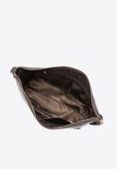 Geantă tip sac din piele cu ciucuri, maro, 29-4E-008-1, Fotografie 4