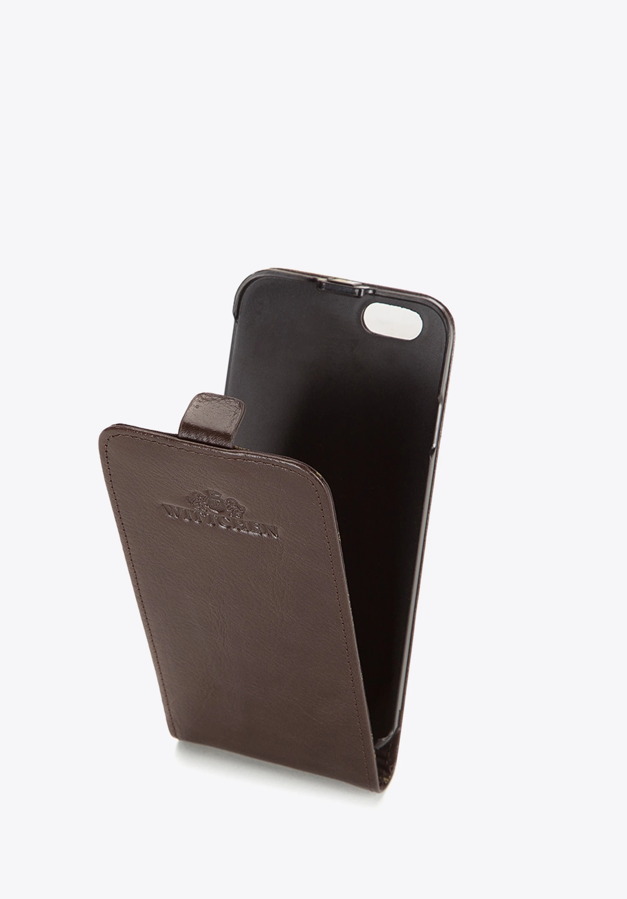 Husăa pentru iPhone 6/6S, maro închis, 21-2-501-4, Fotografie 1