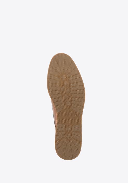 Pantofi bărbătești din piele cu talpă sport, maro, 94-M-512-5-42, Fotografie 6