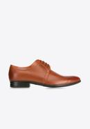 Pantofi bărbătești Derby din piele cu perforații fine, maro, 90-M-602-5-40, Fotografie 2