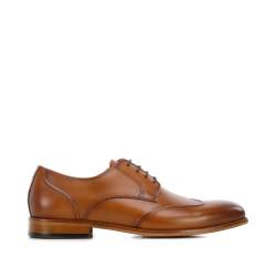 Pantofi formali de piele pentru bărbați, maro, 96-M-520-4-43, Fotografie 1
