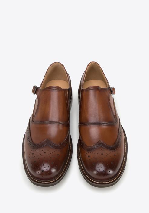 Pantofi din piele pentru bărbați, maro, 98-M-714-5-40, Fotografie 3