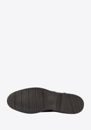 Pantofi pentru bărbați Brogue din piele cu motiv în formă crenguță de brad, maro, 95-M-501-4-44, Fotografie 6