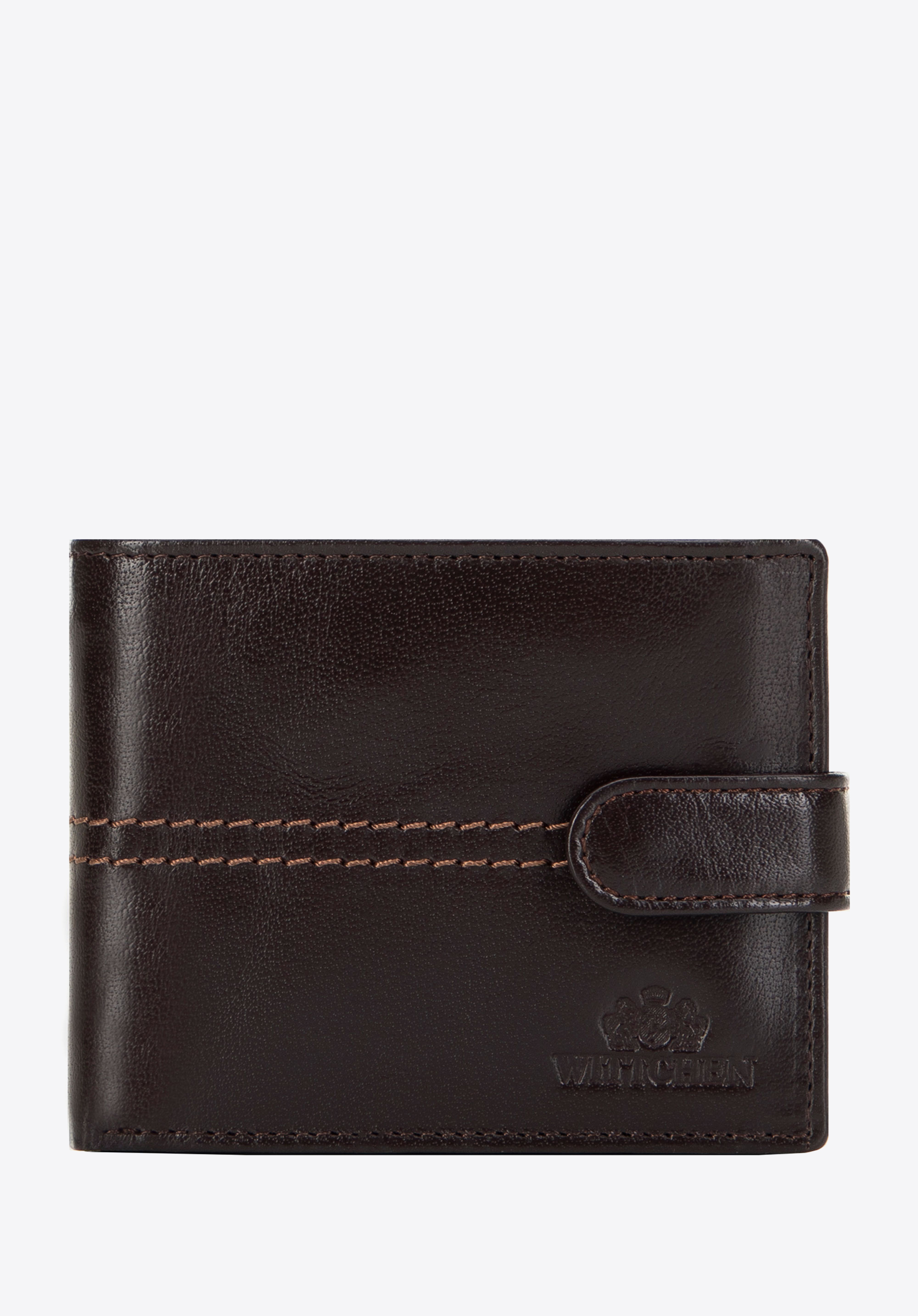 Portofel de damă din piele, maro, 14-1-115-LG4, Fotografie 1